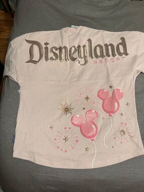 Pink and Rose Gold Disneyland Spirit Jersey